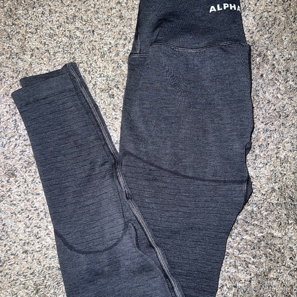 Alphalete Grey OG Revival Leggings